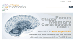 Desktop Screenshot of antiaging-nootropics.com